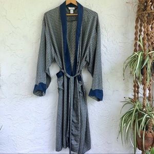 SOLD Vintage Dior rare silk men’s robe